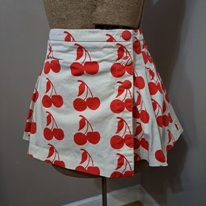 Cherry wrap skirt Size 3 Women's Luella for Targer